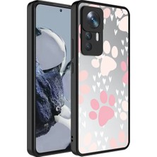 Ahlttiba Mi 12T Pro Kılıf Aynalı Desenli Kamera Korumalı Parlak Cep Telefonu Için Uyumlu Mirror Kapak