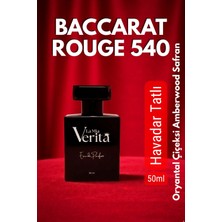 La Mia Verita Baccarat Rouge 540 Parfüm Unisex Oryantal Çiçeksi Amberwood Safran LMV445 Kalıcı Delux Edp 50 ml