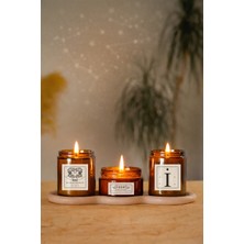 Luma Candle Gld-Spt- Ikizler Burcu Ritüel Koku 3 Lü Mum I HARFI-444 Koruma ve Dalılık