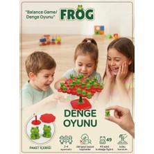 Farbu Oyuncak Kurbağa Denge Oyunu: Kim Kuleyi Devirmeden Bitirecek?