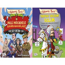 Eğlenceli Bilgi Yayınları Milli Mücadele Kahramanları - Her Şey Vatan Için ve Yavuz Sultan Selim - Hayallere Sığmayan Padişah (Metin Özdamarlar)