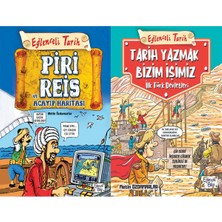 Eğlenceli Bilgi Yayınları Piri Reis ve Acayip Haritası ve Tarih Yazmak Bizim Işimiz - Ilk Türk Devletleri (Metin Özdamarlar)