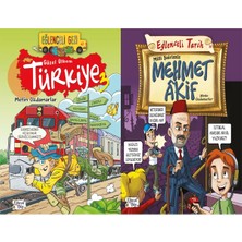Eğlenceli Bilgi Yayınları Güzel Ülkem Türkiye 3 ve Milli Şairimiz Mehmet Akif (Metin Özdamarlar)