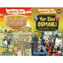 Eğlenceli Bilgi Yayınları Kutül Amare - Kayıtlara Geçen Son Zafer ve Ver Elini Osmanlı - Kısa Osmanlı Tarihi (Metin Özdamarlar)