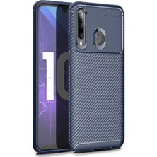 Huawei Honor 20 Lite Uyumlu Cep Telefonu Için Kılıf Karbon Tasarım Negro Kapak