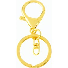 Marsilyan Fır Döndü Kancalı Metal Anahtarlık Aparatı