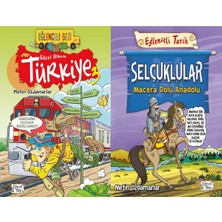 Eğlenceli Bilgi Yayınları Güzel Ülkem Türkiye 3 ve Selçuklular - Macera Dolu Anadolu (Metin Özdamarlar)