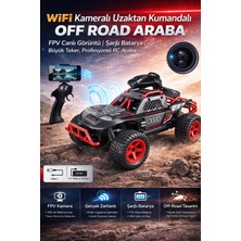 Yıldırım Oyuncak Uzaktan Kumandalı Full Fonksiyon Şarjlı Kamera Fotoğraf Video Çekimli Wifi Bağlantılı Off Road Araba
