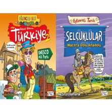 Eğlenceli Bilgi Yayınları Güzel Ülkem Türkiye 2 ve Selçuklular - Macera Dolu Anadolu (Metin Özdamarlar)