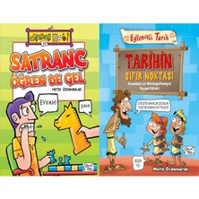 Eğlenceli Bilgi Yayınları Satranç Öğren De Gel ve Tarihin Sıfır Noktası - Anadolu ve Mezopotamya (Metin Özdamarlar)