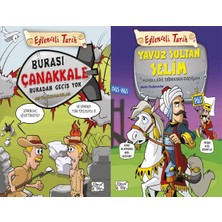 Eğlenceli Bilgi Yayınları Burası Çanakkale Buradan Geçiş Yok ve Yavuz Sultan Selim - Hayallere Sığmayan Padişah (Metin Özdamarlar)