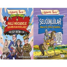 Eğlenceli Bilgi Yayınları Milli Mücadele Kahramanları - Her Şey Vatan Için ve Selçuklular - Macera Dolu Anadolu (Metin Özdamarlar)