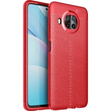 Xiaomi Redmi Note 9 Pro 5g Için Uyumlu Ultra Koruma Deri Görünümlü Silikon Yüzey Kılıf Niss Kapak