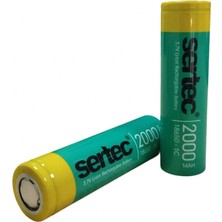 Marsilyan 18650 3.7V 2000 Mah 1c Li-Ion Şarjlı Pil