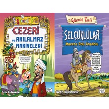Eğlenceli Bilgi Yayınları Cezeri ve Akılalmaz Makineleri ve Selçuklular - Macera Dolu Anadolu (Metin Özdamarlar)