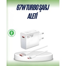 Marsilyan- 67 Watt Çift Turbo Şarj Adaptörü  Reno 4 5 6 Uyumlu
