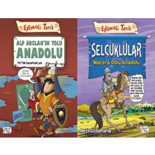 Eğlenceli Bilgi Yayınları Alp Arslanın Yolu Anadolu ve Selçuklular - Macera Dolu Anadolu (Metin Özdamarlar)