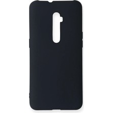 Ahlttiba Oppo Reno 10X Için Uyumlu Kılıf Yumuaşk Renkli Esnek Premium Rubber Silikon - Lacivert