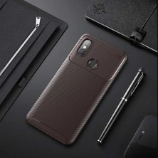 Ahlttiba Xiaomi Mi Max 3 Cep Telefonu Için Kılıf Karbon Tasarım Negro Kapak