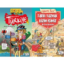 Eğlenceli Bilgi Yayınları Güzel Ülkem Türkiye 4 ve Tarih Yazmak Bizim Işimiz - Ilk Türk Devletleri (Metin Özdamarlar)