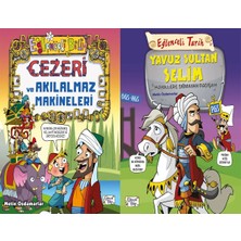 Eğlenceli Bilgi Yayınları Cezeri ve Akılalmaz Makineleri ve Yavuz Sultan Selim - Hayallere Sığmayan Padişah (Metin Özdamarlar)