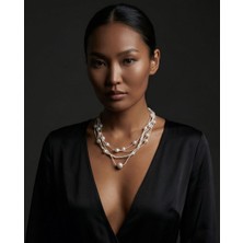 Silver Rüyalar Inci Kolye