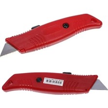 Abnturk Profesyonel Ucu Değiştirebilir Manuel Kontrol Halı Maket Bıçağı