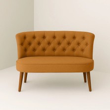 Kahraman Mobilya Aksesuarları Ikili Koltuk Kiremit - Çay Seti Koltuk