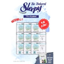 Sleepy Bio Natural 9 Al 8 Öde 7'li Uzun Ped ve Rosıe
