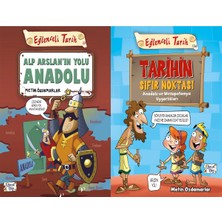 Eğlenceli Bilgi Yayınları Alp Arslanın Yolu Anadolu ve Tarihin Sıfır Noktası - Anadolu ve Mezopotamya (Metin Özdamarlar)