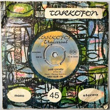 Cem Karaca   -   Resimdeki  Gözyaşları  /  Şans Çocuğu    (45 Lik Yerli Plak -Dönem Baskı)