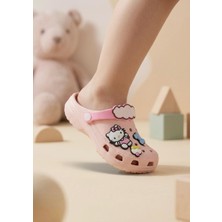 Altın Pabuç Çocuk Cross Terlik Figürlü Rahat Hafif Kaymaz Bahçe Plaj Havuz Günlük Yazlık Terlik