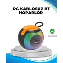 Ny Joy Rgb Işıklı Taşınabilir Kablosuz Bluetooth Hoparlör
