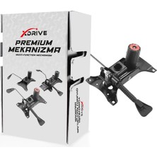 xDrive Çift Kollu Mekanizma Ofis Aksesuarı 15x25 cm Minimalist ve Dayanıklı Tasarım