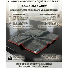 Clothyx Mikrofiber Güçlü Temizlik Bezi 40*40 1 Adet