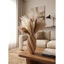 Layer One Spiral Form Dekoratif Vazo