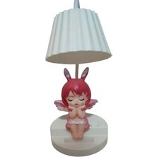 Famemus Accessory Melek Fiğürlü Masa Üzeri Gece Lambası