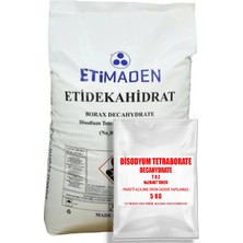 Eti Maden Disodyum Tetraborate Decahydrate TOZ (KRİSTAL DEĞİL) 5kg