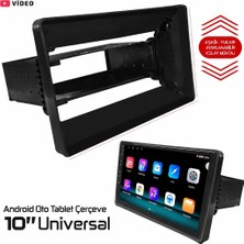 Poke 10.1'' Android Oto Tablet Çerçeve Universal Navex