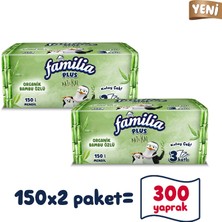 Familia Plus Natural Çek Al Mendil 150'LI X 2