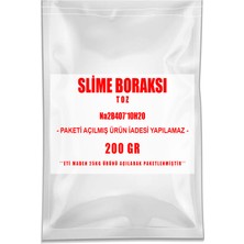 Eti Maden Slime Boraksı TOZ (KRİSTAL DEĞİL) 200 gr