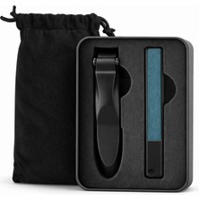 Vexora Global Kutulu Profesyonel Paslanmaz Çelik Tırnak Makası – Kalın Tırnaklar Için Güçlü Kesim + Törpü Hediyeli