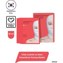 Sudee Nutritious Radiant Energy Mask (30 ml * 5 Adet) Cilde Canlılık ve Nem Kazandıran Kumaş Maske