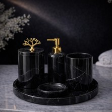 Akm Dekor Toros 5'li Mermer Banyo Seti