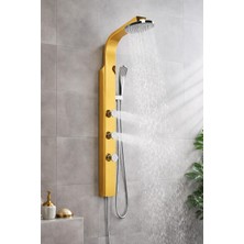 Mistillo PANEL DUŞ SİSTEMİ SUS 304 İNOX PVD ALTIN