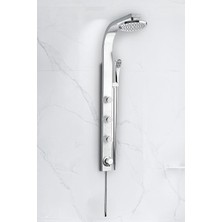 Mistillo PANEL DUŞ SİSTEMİ SUS 304 İNOX KROM DESENLİ