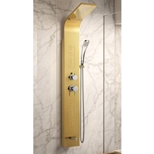 Mistillo PANEL DUŞ SİSTEMİ SUS  304 İNOX PVD ALTIN