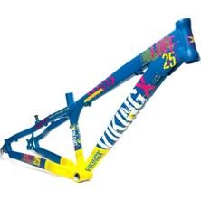 Vikingx Tuff X-25 Dirt Jump Aliminyum Kadro Yeşil-Sarı