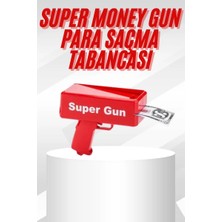 Pileli Store Çocuklara Özel Eğlenceli Para Saçma Makinası Parti Oyuncağı Kırmızı