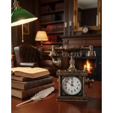 Marsilyan- Modern Tasarımlı Çalar Saat Dekoratif ve Işlevsel Masa Saati